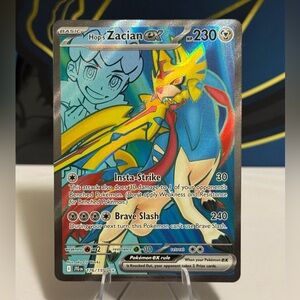 Hop’s Zacian EX Pokémon Card